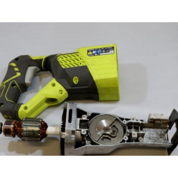 Ryobi RJ1861V Замена двигателя