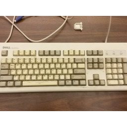 Разрыв клавиатуры Dell QuietKey